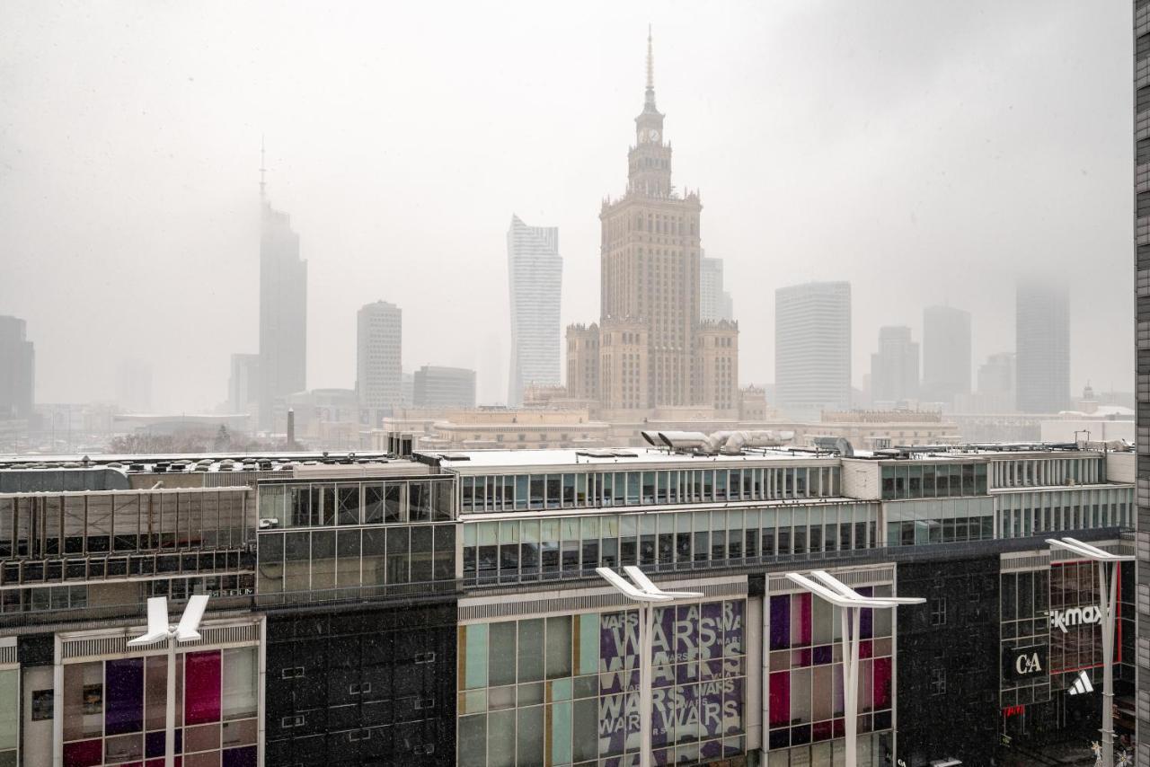9Th Floor City View Apartment Warsaw Luaran gambar