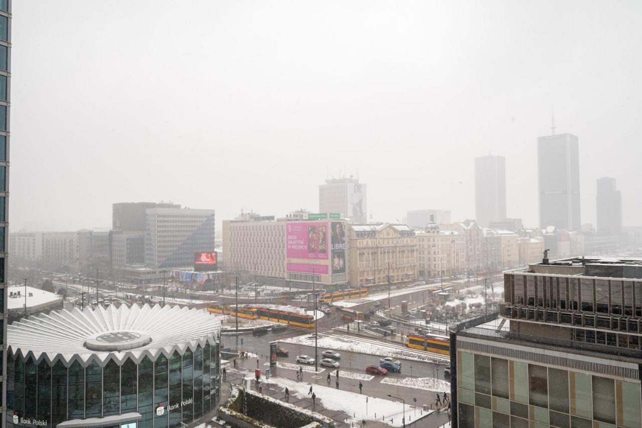 9Th Floor City View Apartment Warsaw Luaran gambar